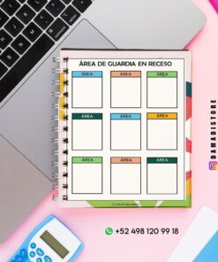 Una página de agenda titulada 