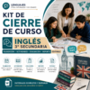 Kit de Cierre de Ciclo Inglés 3 Secundaria 2026-2027 | Planeación Didáctica, Actividades, Evaluación y Reporte Editable en Word