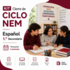 Kit de Cierre de Ciclo Español 1 Secundaria 2026-2027 | Planeación, Actividades, Evaluación y Reporte Editable en Word