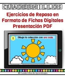 Representación de colecciones uno más menos hasta 10 Estudio de los números Matemáticas Primer grado Primaria Fichas Digitales 11 colecciones mas menos fichas digitales 2