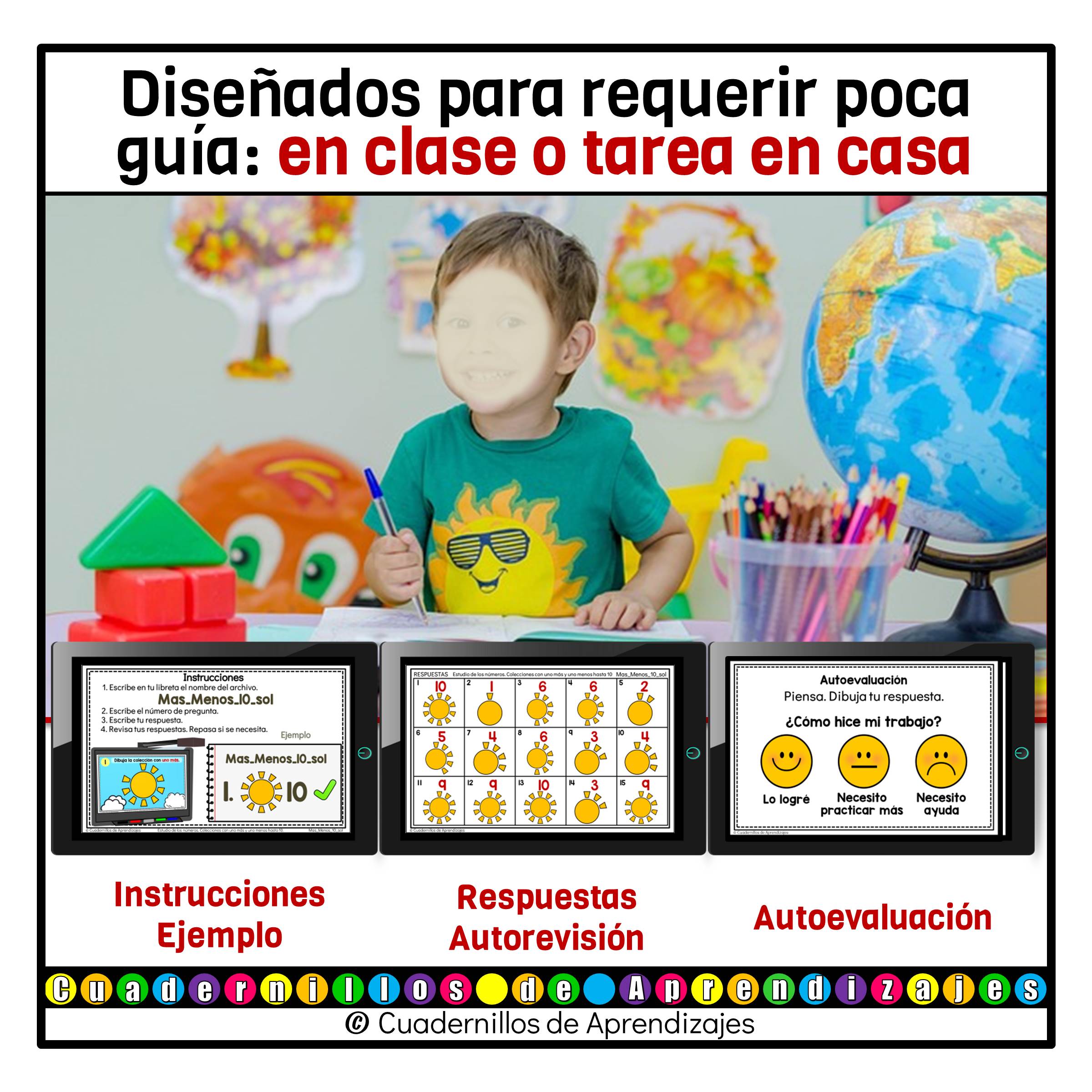 Representación de colecciones uno más menos hasta 10 Estudio de los números Matemáticas Primer grado Primaria Fichas Digitales 5 Representación de colecciones uno más menos hasta 10 Estudio de los números Matemáticas Primer grado Primaria Fichas Digitales - Image 5