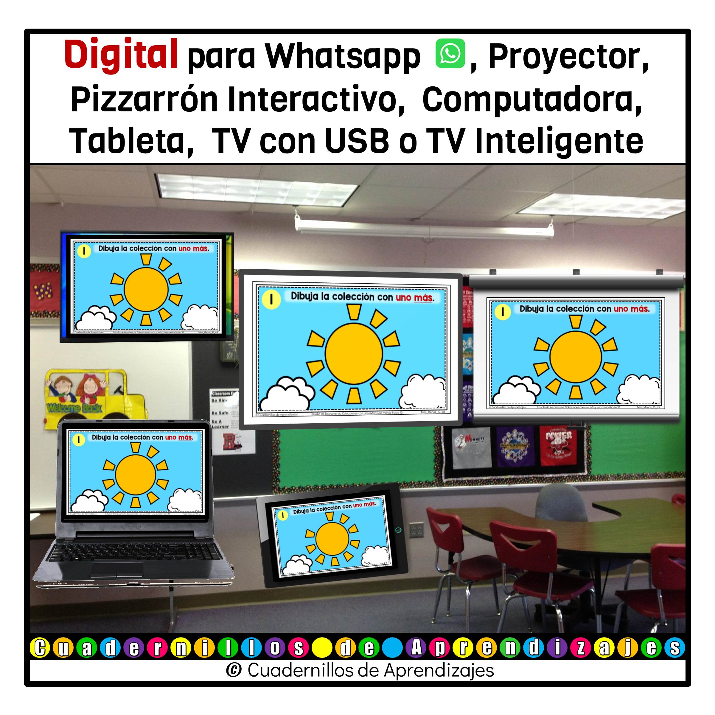 Representación de colecciones uno más menos hasta 10 Estudio de los números Matemáticas Primer grado Primaria Fichas Digitales 6 Representación de colecciones uno más menos hasta 10 Estudio de los números Matemáticas Primer grado Primaria Fichas Digitales - Image 6