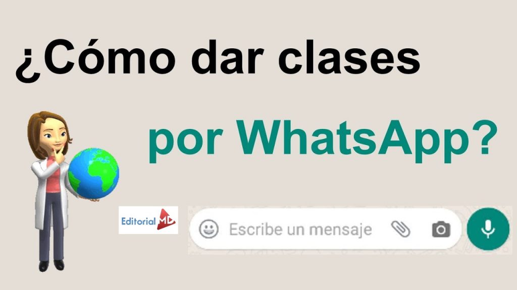 como dar clases por whastapp