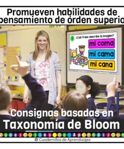 comprension lectora frases cortas fichas digitales 4