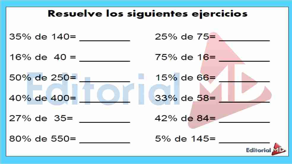 calcular un porcentaje