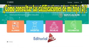 consulta de calificaciones SEP 2020