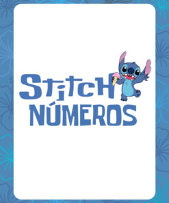 Números con temática de "Stitch"