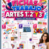 Fichas de trabajo ARTES SECUNDARIA 1°, 2° Y 3° Grado | TODOS LOS CONTENIDOS (IMPRIMIBLES)