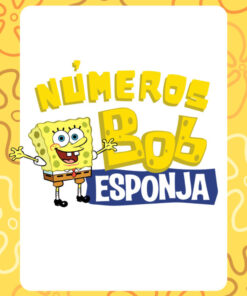 Números con temática de "Bob esponja"