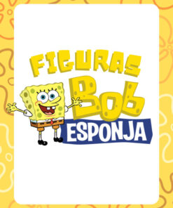 Figuras geométricas con temática de Bob esponja