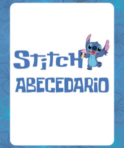 Abecedario temático "Stitch"