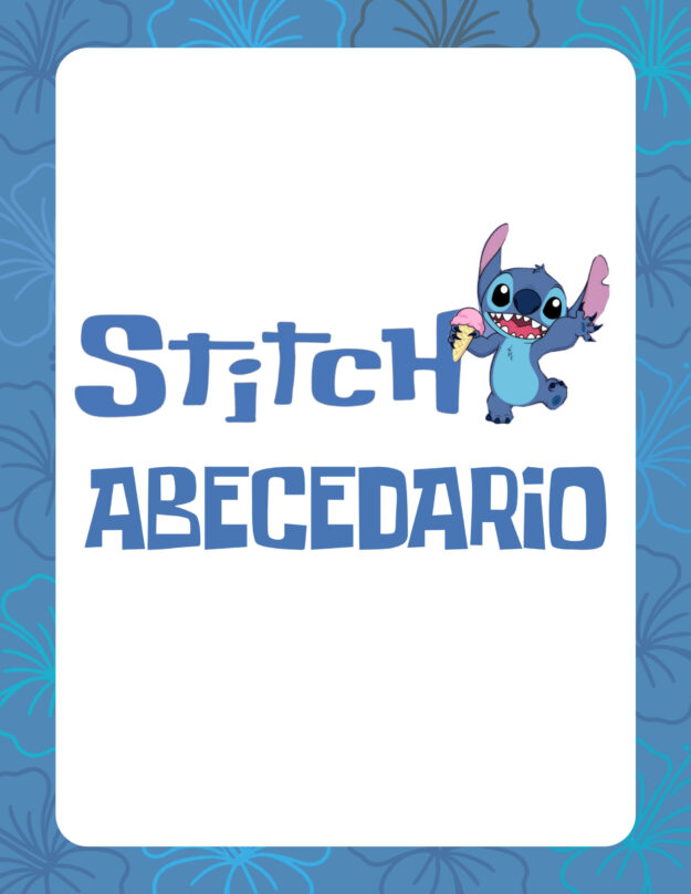 Abecedario temático "Stitch" 1 Abecedario temático "Stitch"