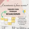 ECUACIONES EN EL CONJUNTO DE LOS NÚMEROS ENTEROS Y EN EL CONJUNTO DE NÚMEROS RACIONALES