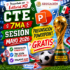#DESCARGA para el CTE 7MA SESIÓN MAYO 2026 ¡PRESENTACIÓN POWERPOINT GRATIS!