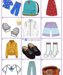 Lotería "Prendas de vestir y accesorios" 5 cropped 12 22