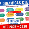 Paquete de 12 Dinámicas para Abordar Todos los Temas del CTE NEM 2025–2026