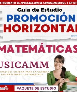 Guía de Estudio PROMOCIÓN HORIZONTAL MATEMÁTICAS – USICAMM 2026 – 2027 + (Simulador 90 Reactivos)