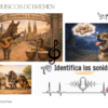 Material visual para abordar la obra Los músicos de Bremen de los Hermanos Grimm.