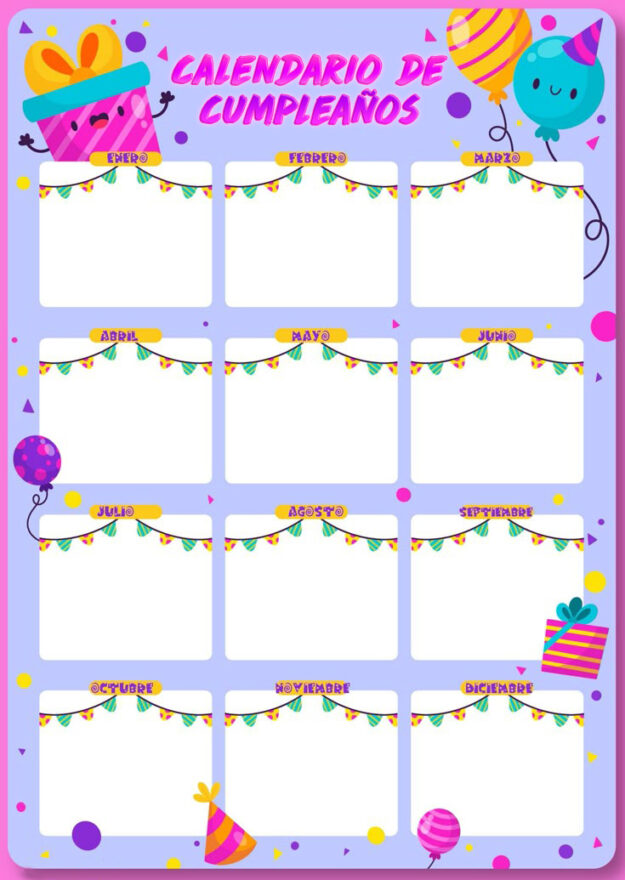 Cartel de Cumpleaños 1 Cartel de Cumpleaños