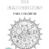 Portada con el título "Mandalas de Emociones para Colorear" en letras grandes. Debajo aparece un mandala con caras de distintas emociones. En la esquina inferior izquierda aparece un logotipo redondo.