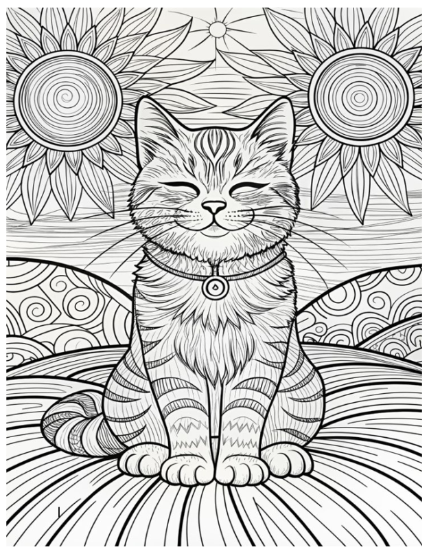 Mandala de Gato 1 Mandala de Gato