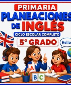 PLANEACIONES DE INGLÉS – 5° DE PRIMARIA | NEM (2026 – 2027)