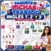 Fichas de trabajo INGLÉS SECUNDARIA 1°, 2° Y 3° Grado | TODOS LOS CONTENIDOS (IMPRIMIBLES)