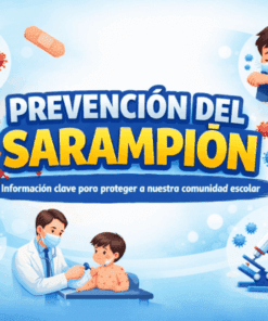 Presentación + Tríptico : Prevención del Sarampión 2026