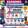 Paquete Exámenes Extraordinarios Telesecundaria 2° Grado NEM (TODAS LAS ASIGNATURAS) | Word Editable