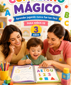 Mi Cuaderno Mágico para niños de 3 años