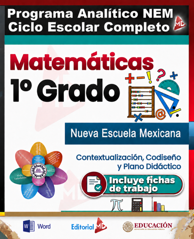 Planeaciones Matemáticas 1° Grado Secundaria PAQUETE (Ciclo Escolar 2026 – 2027) + Fichas de Trabajo 1 Planeaciones Matemáticas 1° Grado Secundaria PAQUETE (Ciclo Escolar 2026 – 2027) + Fichas de Trabajo