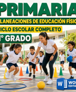 PLANEACIONES DE EDUCACIÓN FÍSICA 1° DE PRIMARIA | NEM (2026 – 2027)