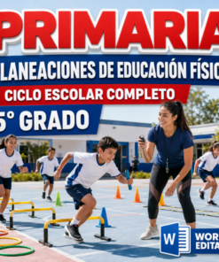 PLANEACIONES DE EDUCACIÓN FÍSICA 5° DE PRIMARIA | NEM (2026 – 2027)