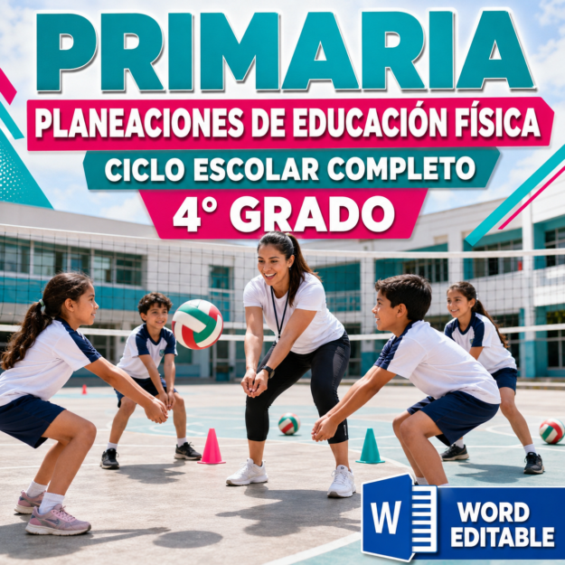 PLANEACIONES DE EDUCACIÓN FÍSICA 4° DE PRIMARIA | NEM (2026 – 2027) 1 PLANEACIONES DE EDUCACIÓN FÍSICA 4° DE PRIMARIA | NEM (2026 – 2027)