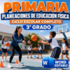 PLANEACIONES DE EDUCACIÓN FÍSICA 3° DE PRIMARIA | NEM (2026 – 2027)