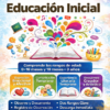 Colorido cartel educativo para "Campo Formativo Lenguajes: Educación Inicial" (2026-2027), que muestra un libro abierto con iconos y detalles sobre las franjas de edad, las áreas de aprendizaje y las herramientas de observación editables.