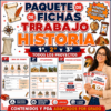 Fichas de trabajo HISTORIA SECUNDARIA 1°, 2° Y 3° Grado | TODOS LOS CONTENIDOS