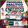 PROGRAMA ANALÍTICO de 6º Grado de PRIMARIA + Instrumento de Evaluación | CICLO ESCOLAR 2026–2027