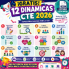 Paquete de 12 Dinámicas para abordar TODOS LOS TEMAS del CTE NEM 2026 !GRATIS!
