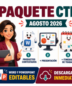 PAQUETE CTE TALLER INTENSIVO AGOSTO 2026 - PRODUCTOS