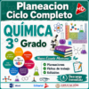 Planeaciones Química 3° Grado Secundaria PAQUETE (Ciclo Escolar 2026 – 2027) + Fichas de Trabajo
