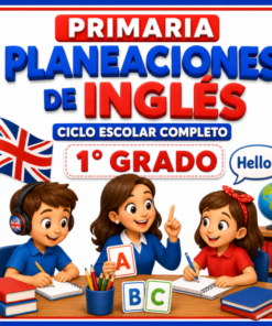 PLANEACIONES DE INGLÉS – 1° DE PRIMARIA | NEM (2026 - 2027)