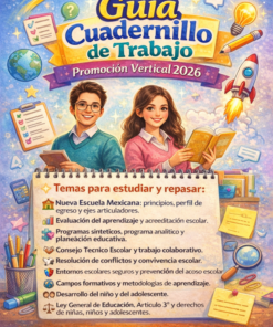 Cuadernillo de Trabajo Promoción Vertical USICAMM 2026 - 2027