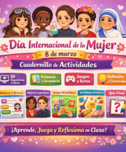 Cuadernillo de Actividades Día Internacional de la Mujer – 8 de marzo