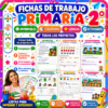 Fichas de trabajo PRIMARIA 2° Grado TODOS LOS PROYECTOS (IMPRIMIBLES)