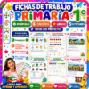 Fichas de trabajo PRIMARIA 1° Grado TODOS LOS PROYECTOS (IMPRIMIBLES)