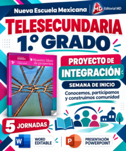 SEMANA DE INICIO TELESECUNDARIA! 1º GRADO | PROYECTO DE INTEGRACIÓN