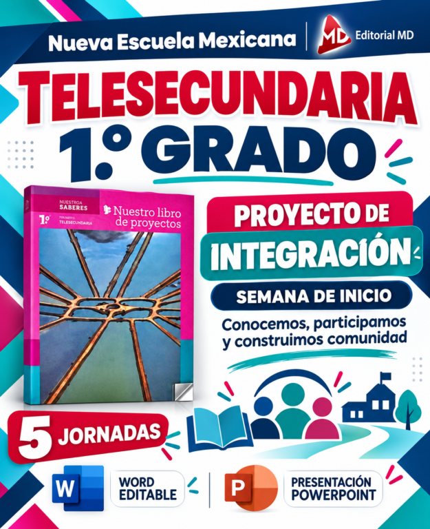 SEMANA DE INICIO TELESECUNDARIA! 1º GRADO | PROYECTO DE INTEGRACIÓN 1 SEMANA DE INICIO TELESECUNDARIA! 1º GRADO | PROYECTO DE INTEGRACIÓN