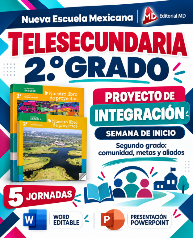 SEMANA DE INICIO TELESECUNDARIA! 2º GRADO | PROYECTO DE INTEGRACIÓN 1 SEMANA DE INICIO TELESECUNDARIA! 2º GRADO | PROYECTO DE INTEGRACIÓN