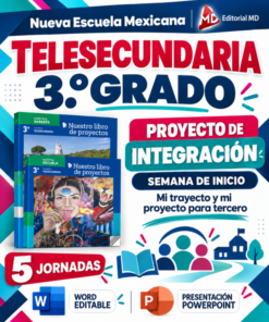SEMANA DE INICIO TELESECUNDARIA! 3º GRADO | PROYECTO DE INTEGRACIÓN